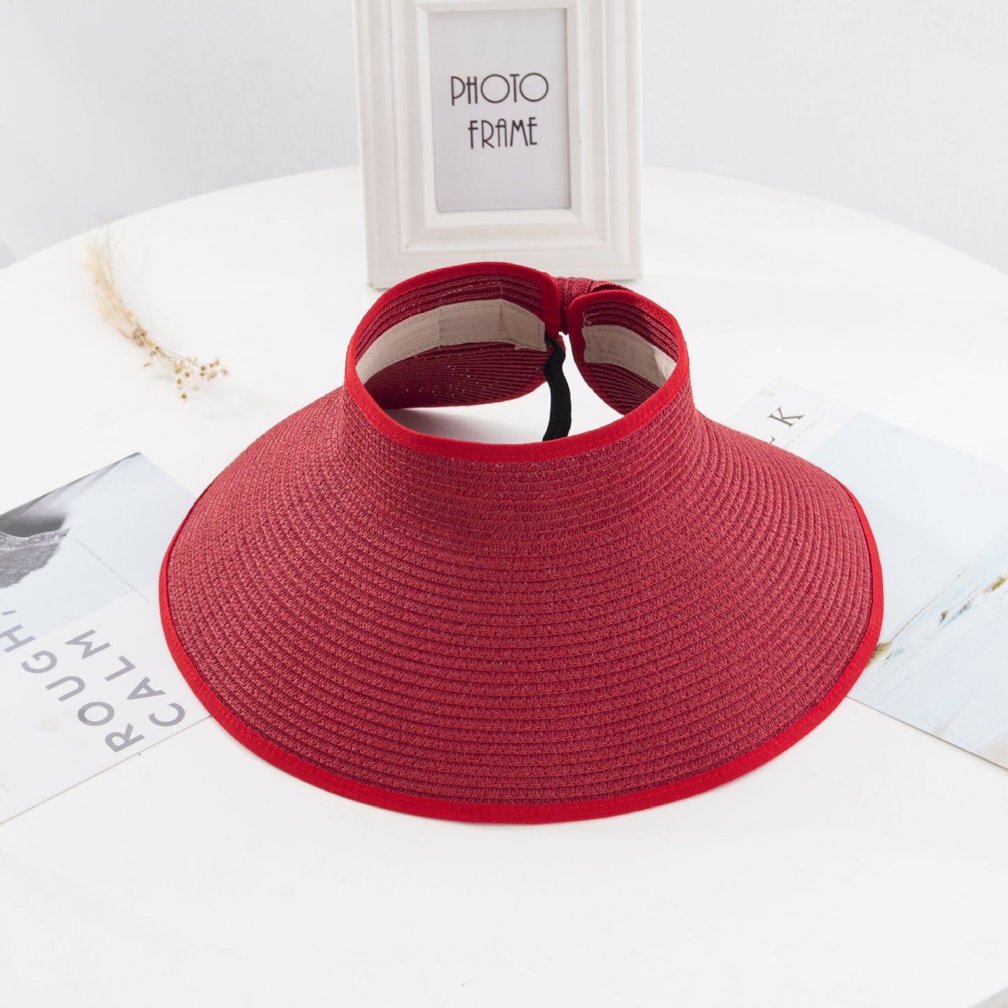 Sombrero de copa vacío plegable de verano