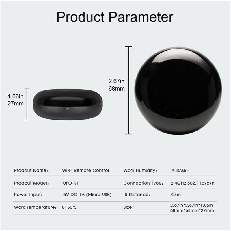 Control Remoto Universal con Pantalla Táctil – Compatible con iPhone - nexbuy.com.mx