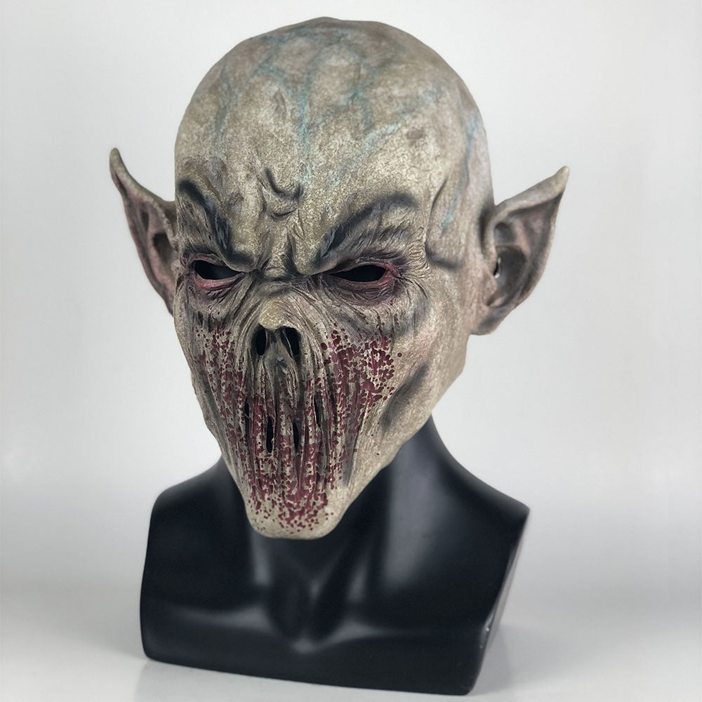 Máscara de zombi sangriento sin boca - nexbuy.com.mx