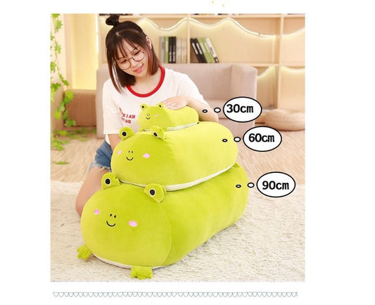 Almohada Larga de Peluche Suave - nexbuy.com.mx