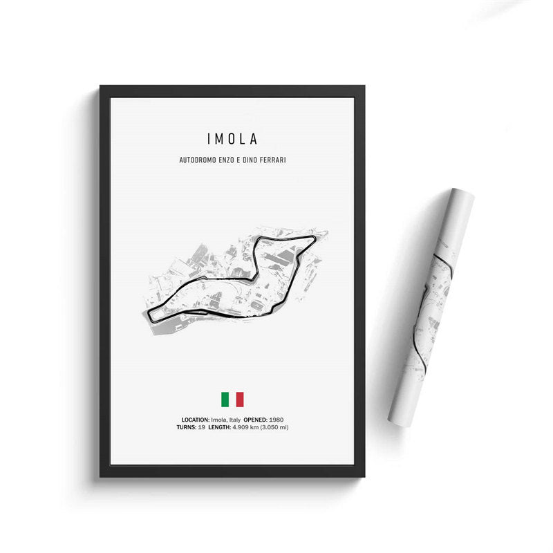 Póster en Lienzo de Circuito de Fórmula 1 – Estilo y Pasión en Cada Detalle - nexbuy.com.mx