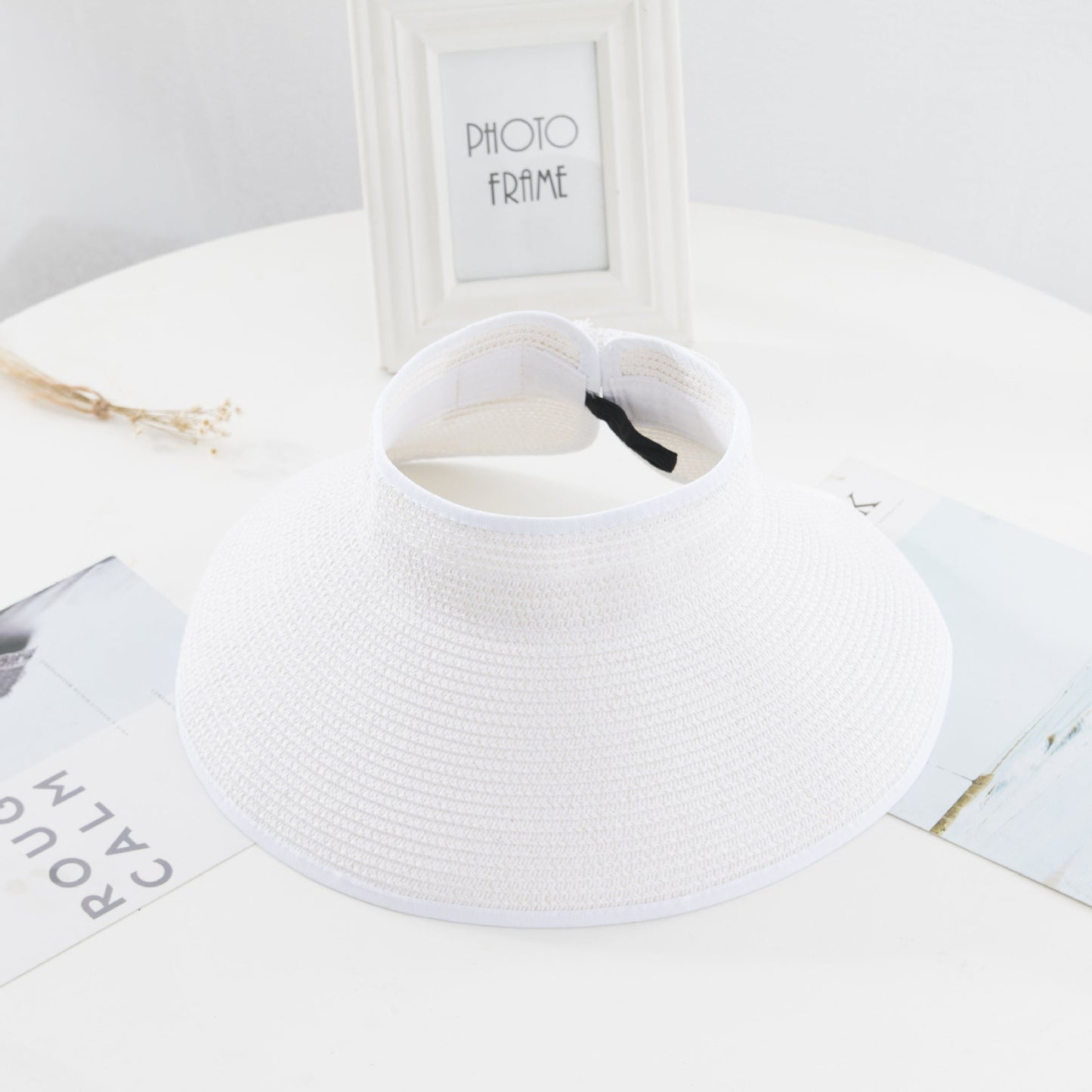 Sombrero de copa vacío plegable de verano