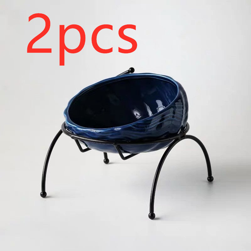Plato para Perros y Gatos de Cerámica con Rejilla - nexbuy.com.mx
