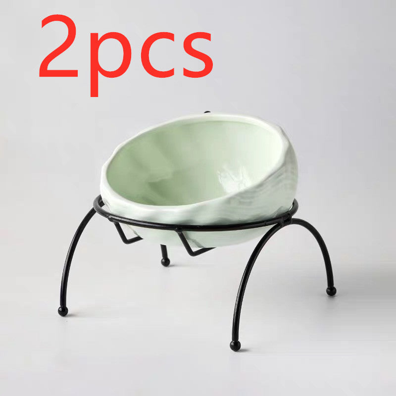 Plato para Perros y Gatos de Cerámica con Rejilla - nexbuy.com.mx