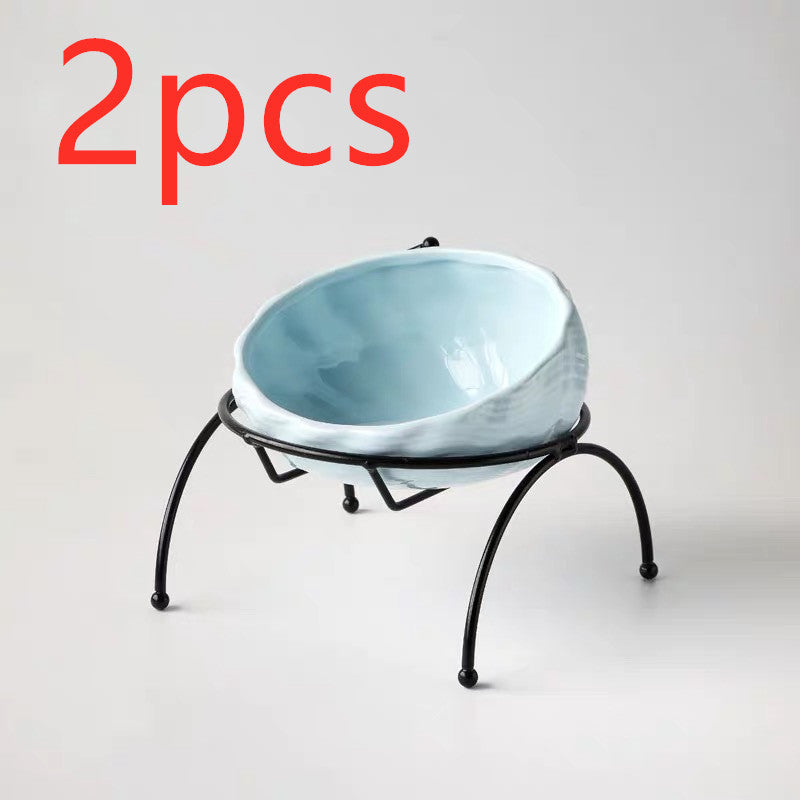 Plato para Perros y Gatos de Cerámica con Rejilla - nexbuy.com.mx