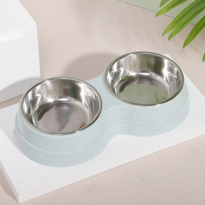 Tazón doble para mascotas - nexbuy.com.mx