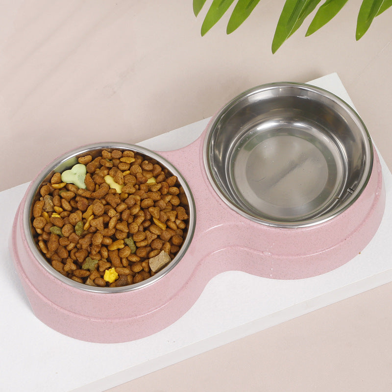 Tazón doble para mascotas - nexbuy.com.mx