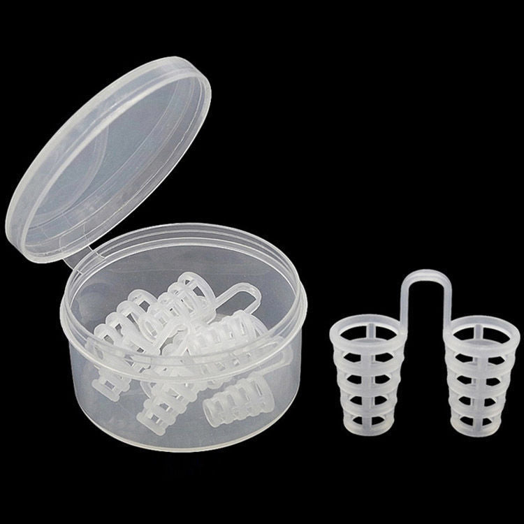 Mini tapón de congestión nasal de silicona antirronquidos Clip de ventilación para la congestión nasal - nexbuy.com.mx