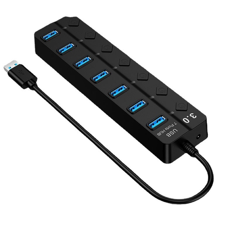 Hub USB 3.0 de Alta Velocidad con 7 Puertos – Expande tu Conectividad - nexbuy.com.mx