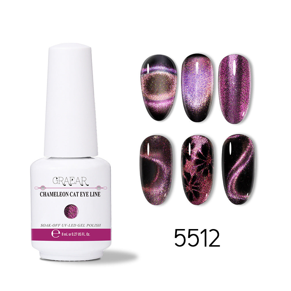Super Galaxy Gel Efecto Ojo de Gato Esmalte en Gel Graear - nexbuy.com.mx