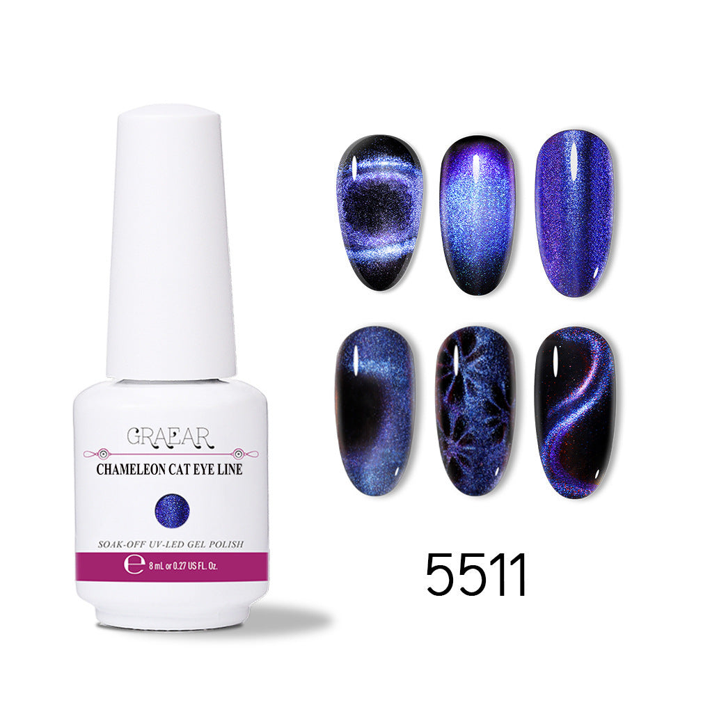 Super Galaxy Gel Efecto Ojo de Gato Esmalte en Gel Graear - nexbuy.com.mx