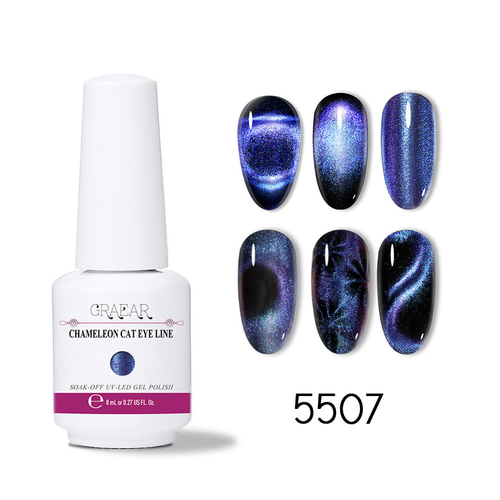 Super Galaxy Gel Efecto Ojo de Gato Esmalte en Gel Graear - nexbuy.com.mx