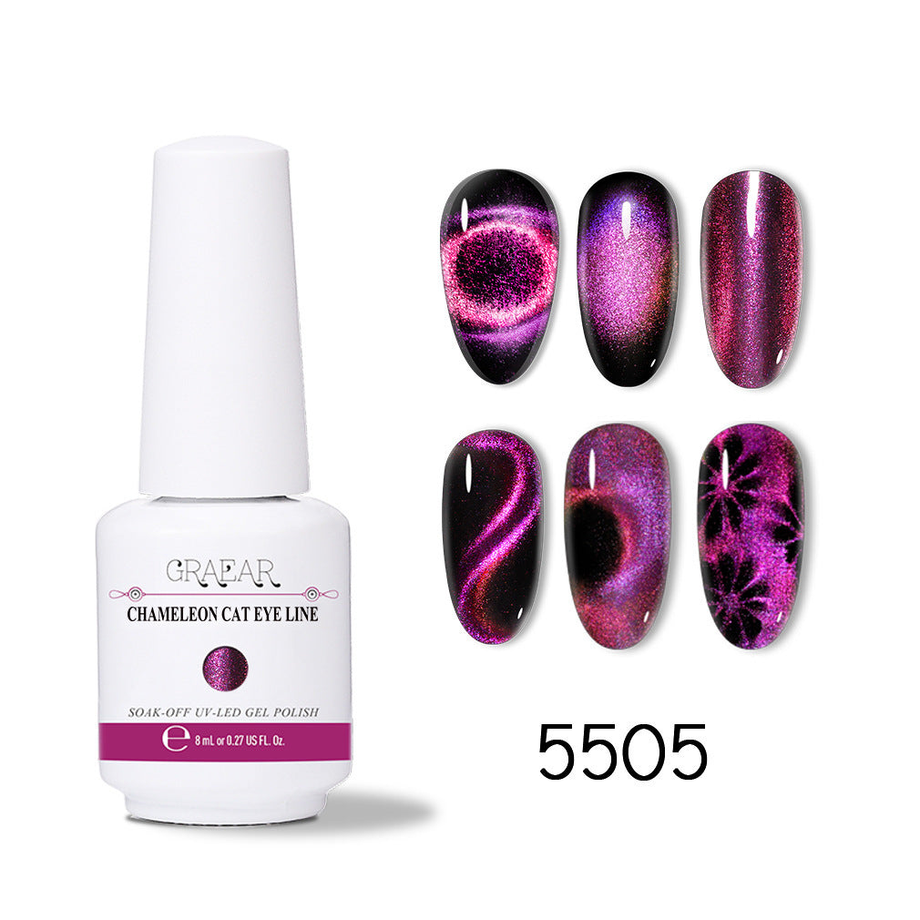 Super Galaxy Gel Efecto Ojo de Gato Esmalte en Gel Graear - nexbuy.com.mx