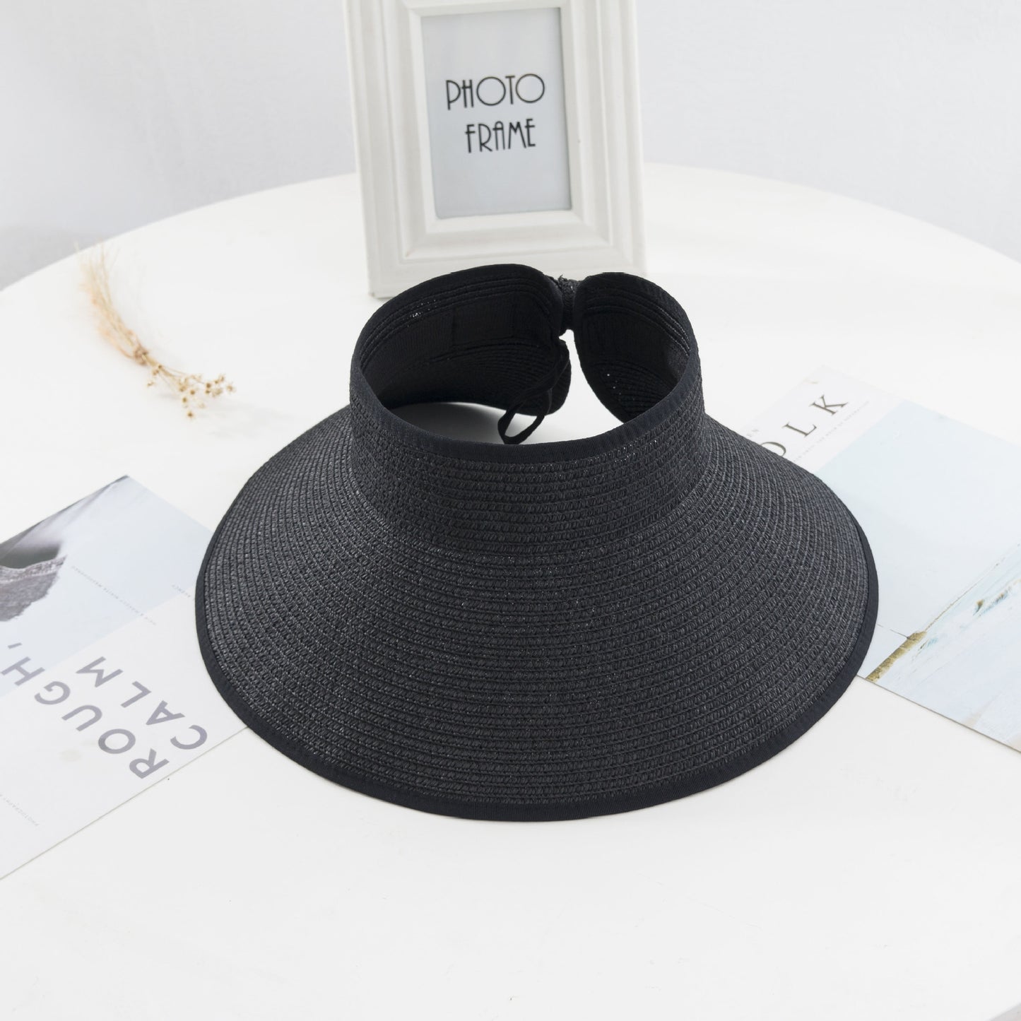 Sombrero de copa vacío plegable de verano