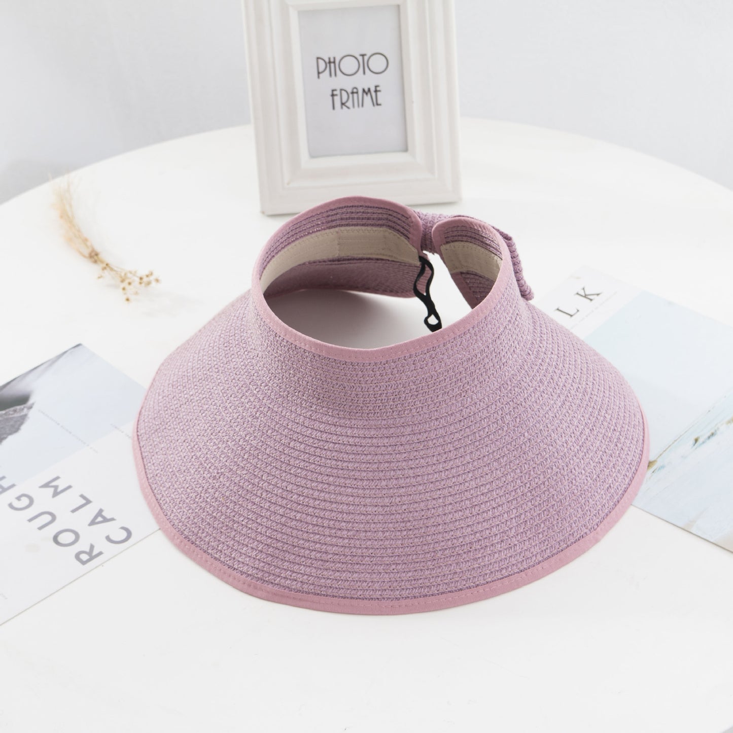 Sombrero de copa vacío plegable de verano