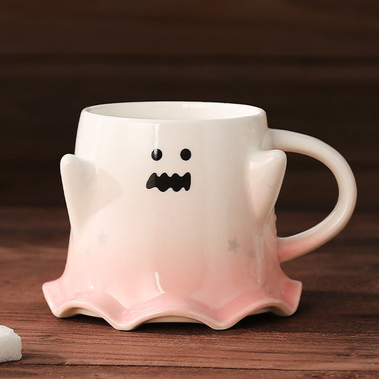 Taza de cerámica con fantasma bonito - nexbuy.com.mx