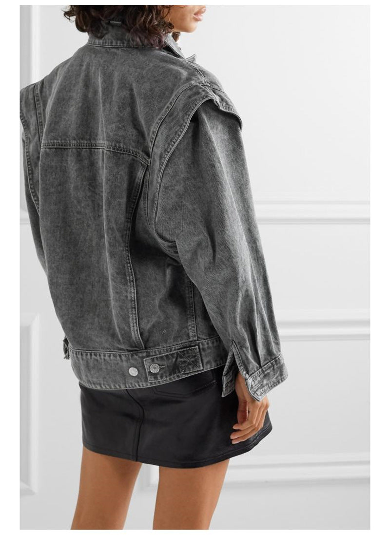 Jacket Vaquera con Mangas Desmontables para Mujer – 2 en 1 - chaqueta y Chaleco en Mezclilla de Algodón - nexbuy.com.mx