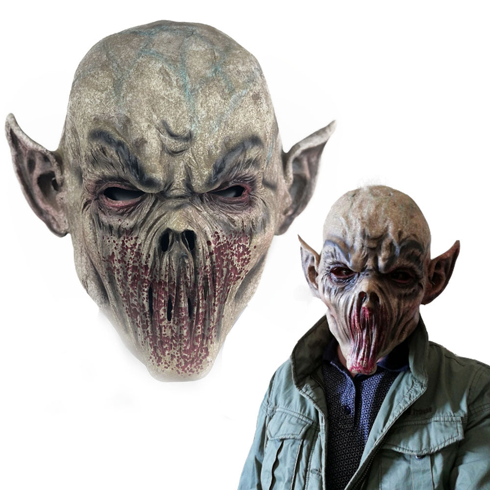Máscara de zombi sangriento sin boca - nexbuy.com.mx