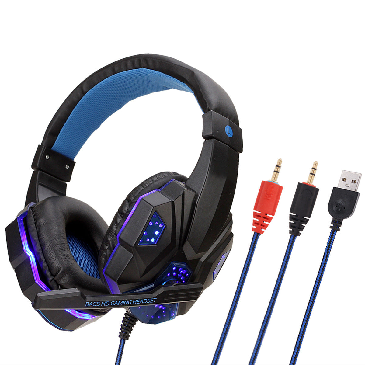 Auriculares Gaming con Micrófono y Luces LED | Sonido Envolvente 7.1 - nexbuy.com.mx