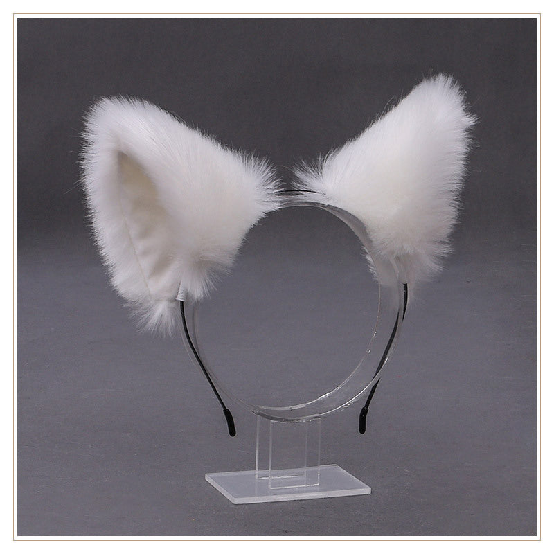 orejas de zorro, diadema para el cabello varios colores - nexbuy.com.mx