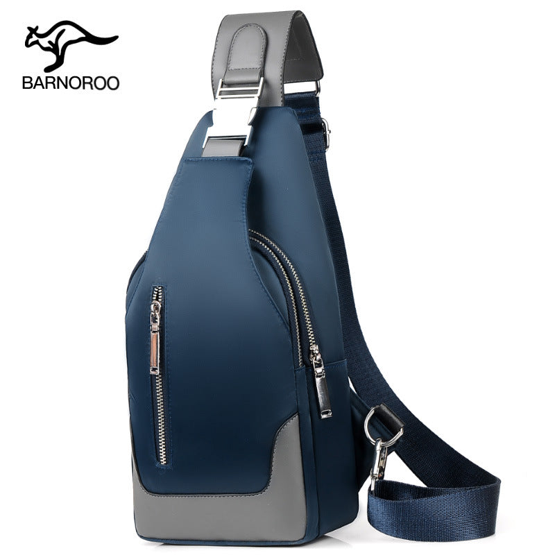 Bolsa de Hombro para Hombre XB32 - Azul (Paquete Pequeño con USB)