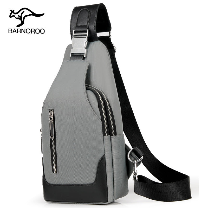 Bolsa de Hombro para Hombre XB32 - Azul (Paquete Pequeño con USB)