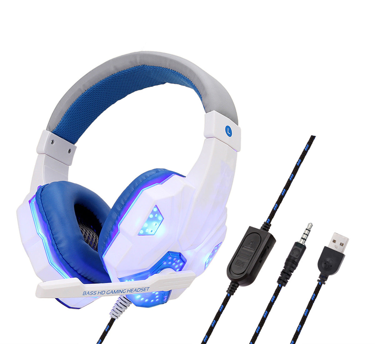 Auriculares Gaming con Micrófono y Luces LED | Sonido Envolvente 7.1 - nexbuy.com.mx
