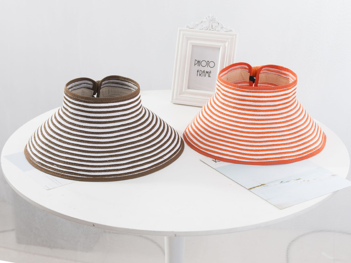 Sombrero de copa vacío plegable de verano