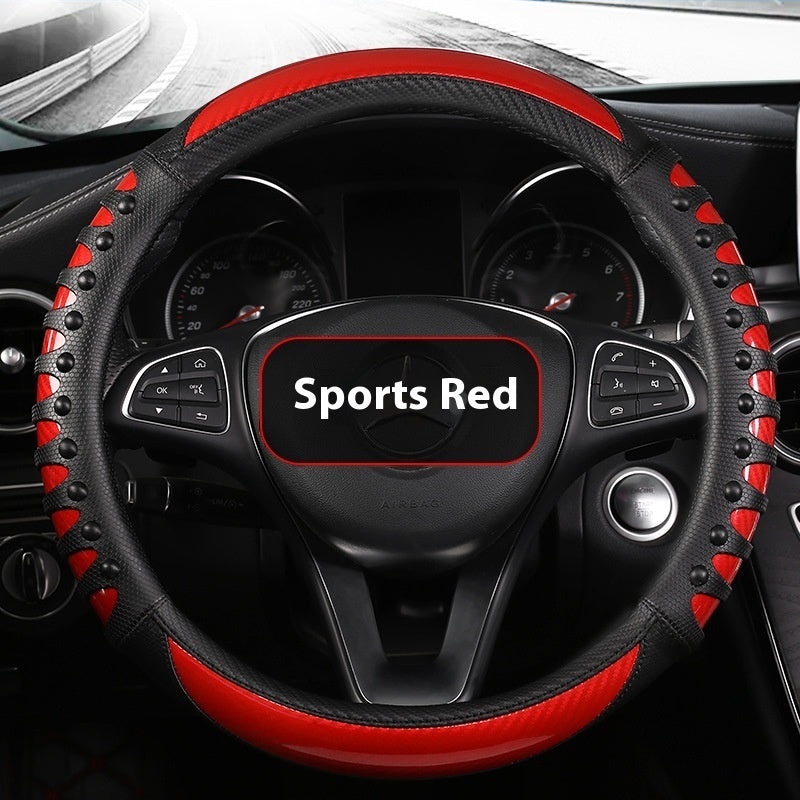 Cubre Volante de Cuero - Estilo Deportivo y Elegante - nexbuy.com.mx