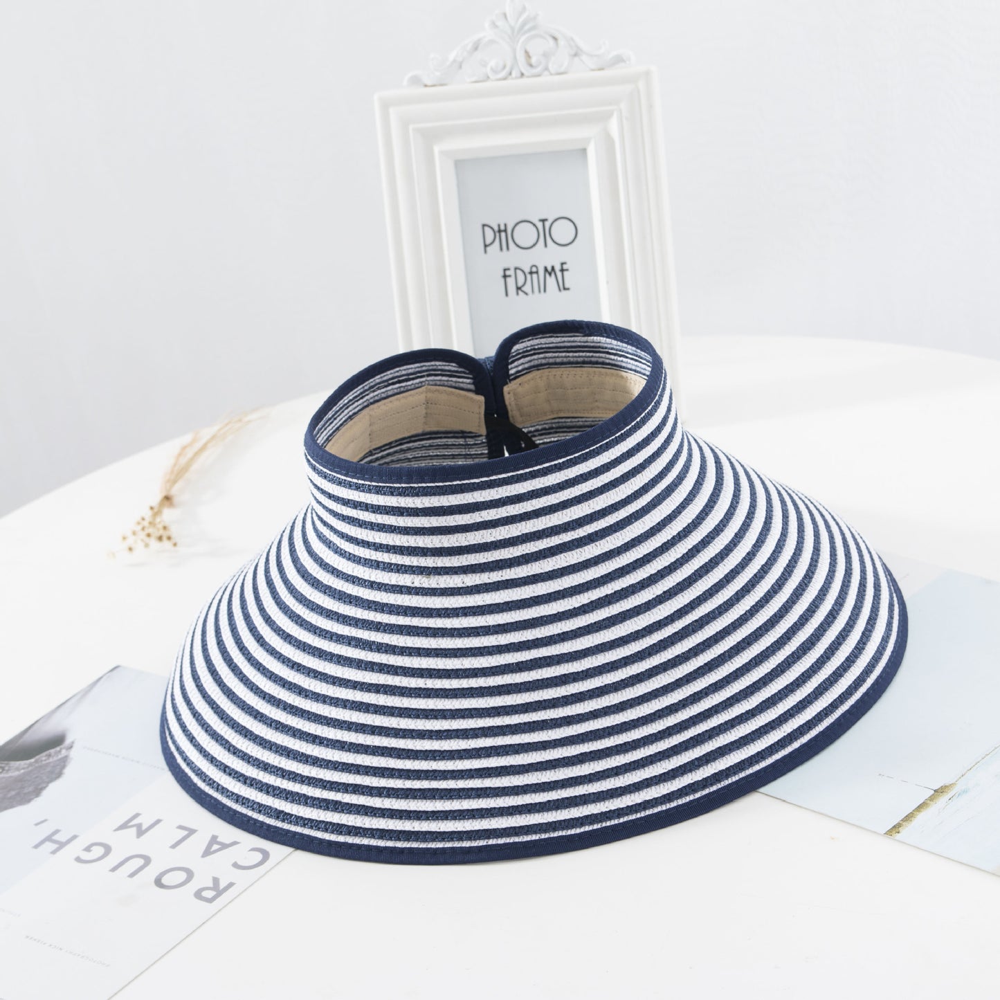Sombrero de copa vacío plegable de verano