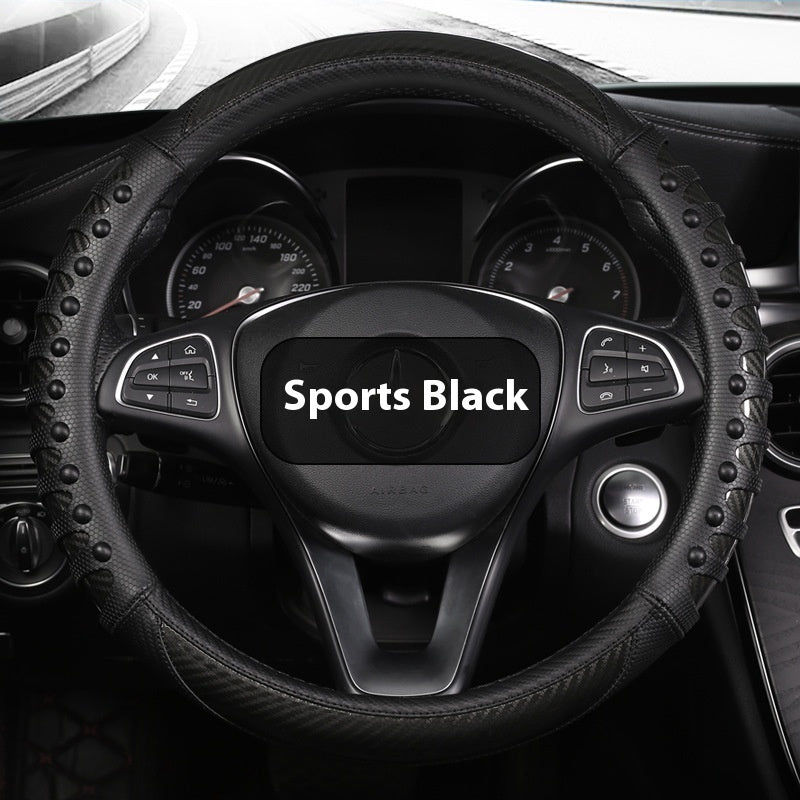 Cubre Volante de Cuero - Estilo Deportivo y Elegante - nexbuy.com.mx
