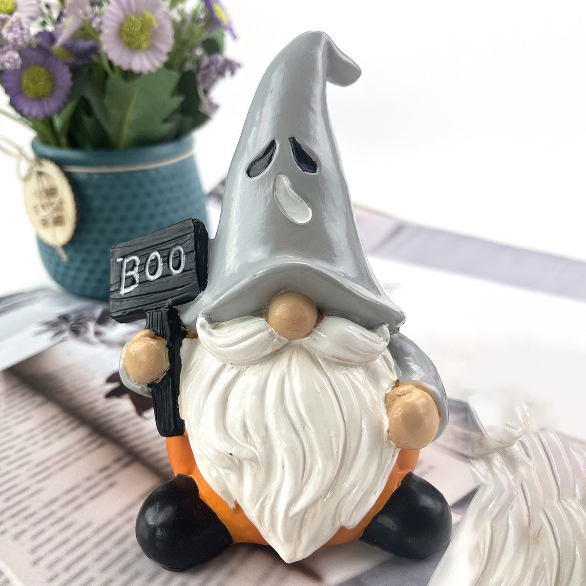 Decoraciones de calabaza de resina - nexbuy.com.mx