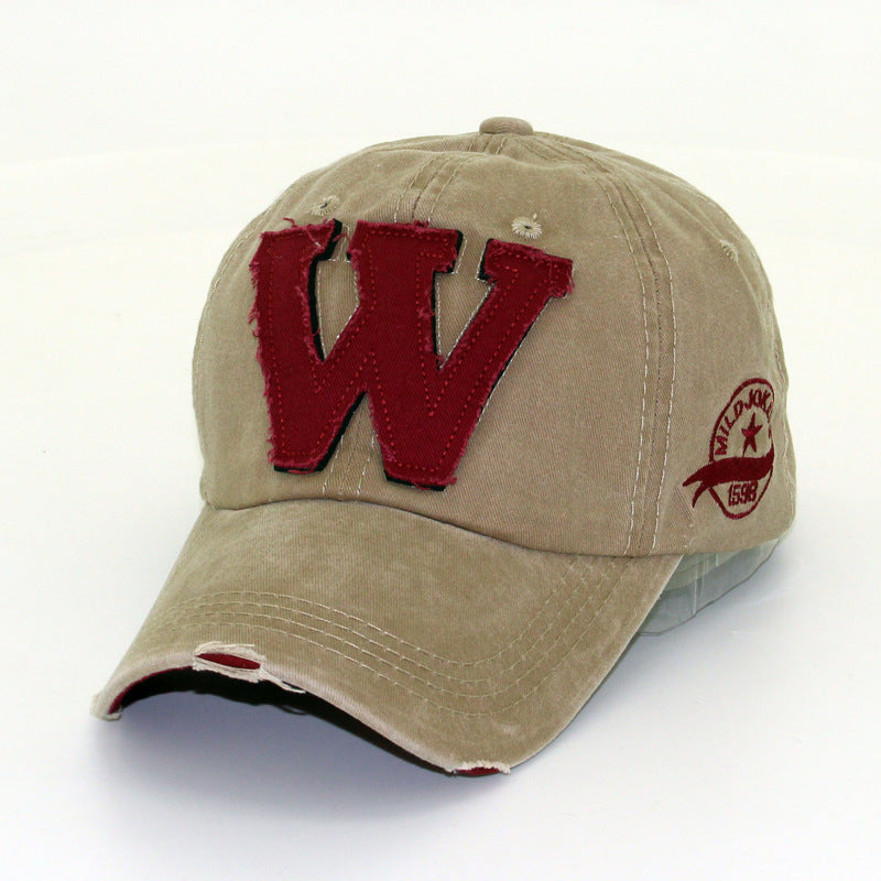 Gorra de béisbol con parche de letras – Estilo casual para todos - nexbuy.com.mx