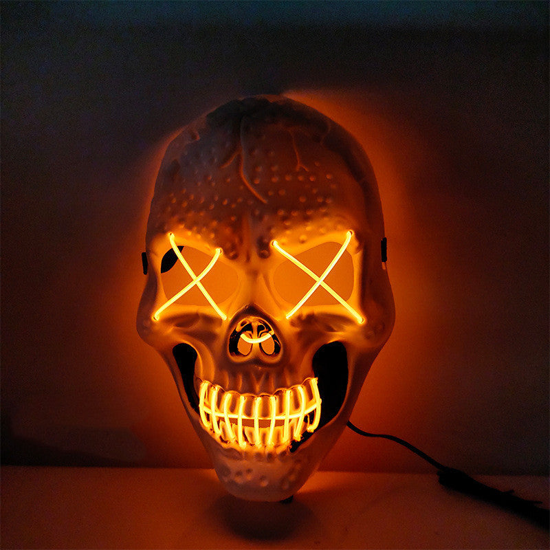 Máscara luminosa de calavera - nexbuy.com.mx