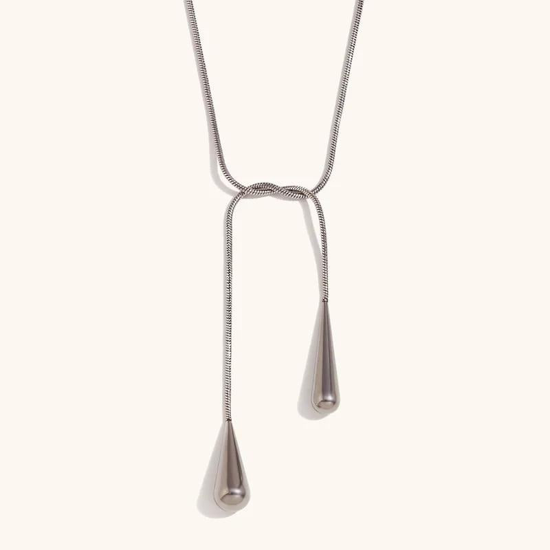 Collar Colgante plateado