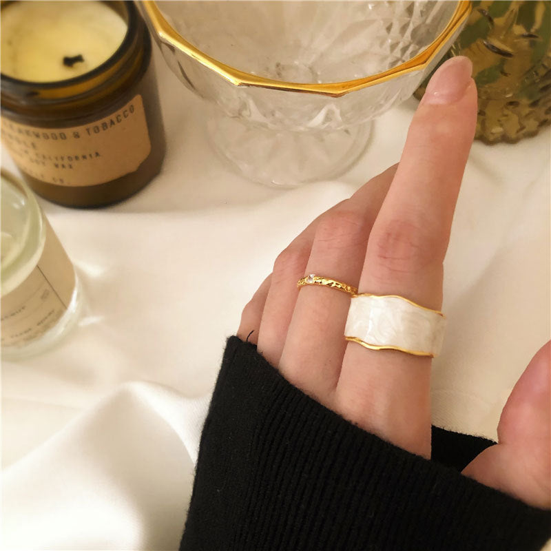 Anillo ajustable estilo francés Vintage - nexbuy.com.mx