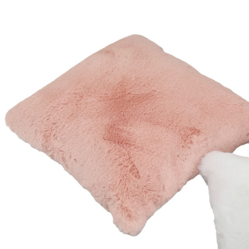 Almohada de Cama y Cojín de Sofá con Funda de Felpa - Comodidad y Estilo - nexbuy.com.mx