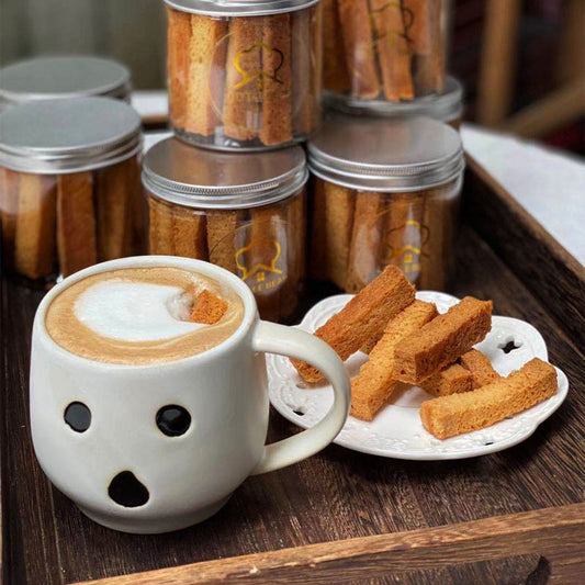 Taza de Calabaza divertida de cerámica mate - nexbuy.com.mx