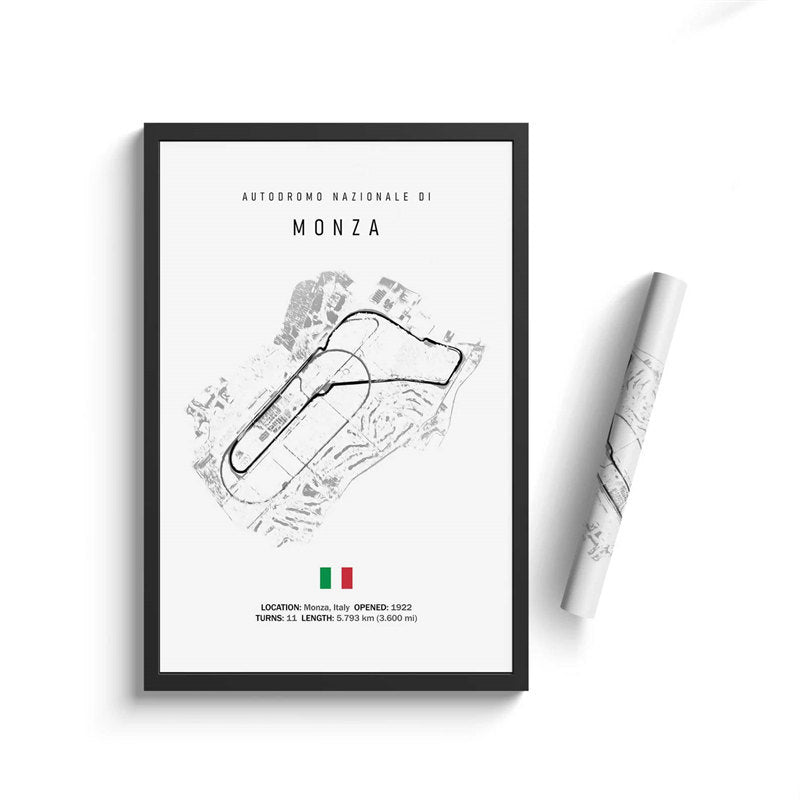 Póster en Lienzo de Circuito de Fórmula 1 – Estilo y Pasión en Cada Detalle - nexbuy.com.mx
