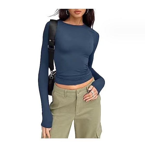 Jersey Fit Slim Casual en colores sólidos - nexbuy.com.mx