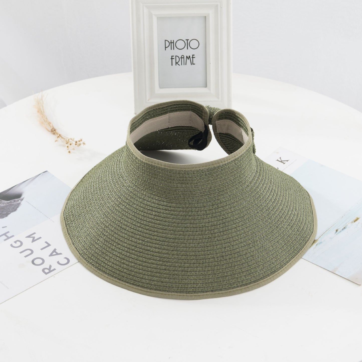 Sombrero de copa vacío plegable de verano