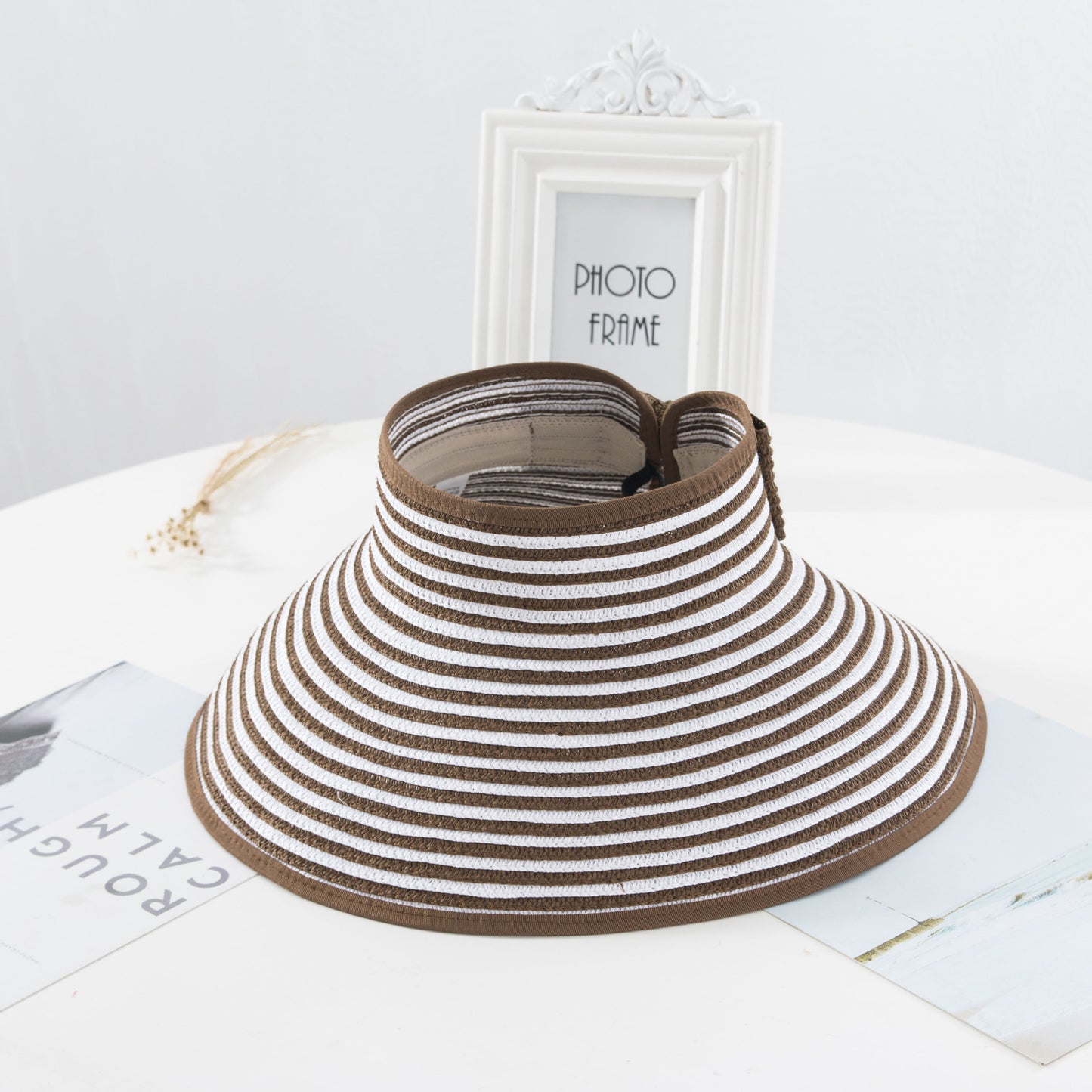 Sombrero de copa vacío plegable de verano