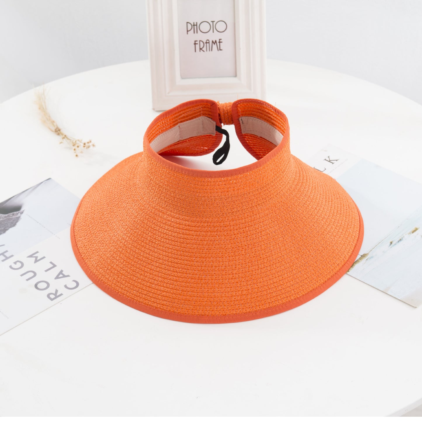 Sombrero de copa vacío plegable de verano