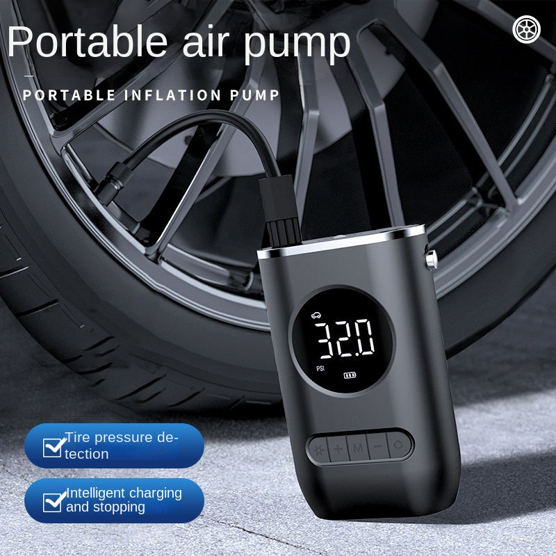 Compresor de Aire Portátil para Auto 150 PSI – Inflador Automático 12V