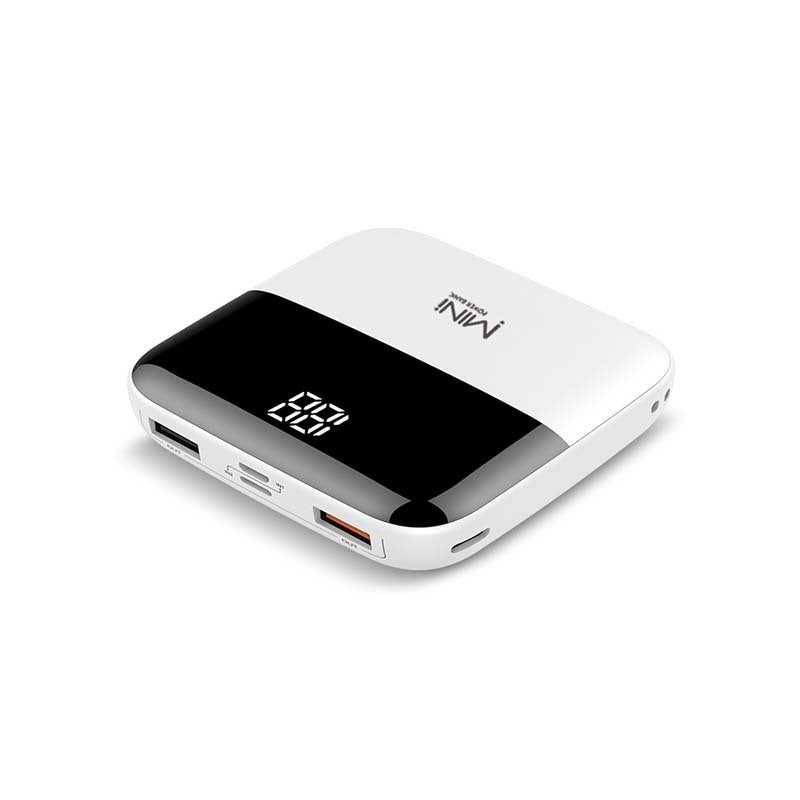Mini Batería Portátil 10,000 mAh con Pantalla Frontal - nexbuy.com.mx