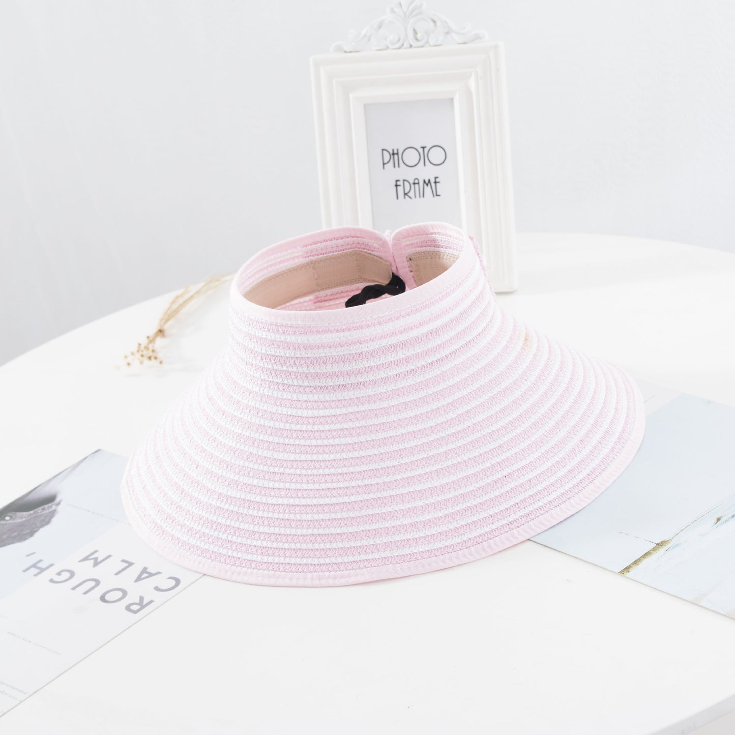 Sombrero de copa vacío plegable de verano