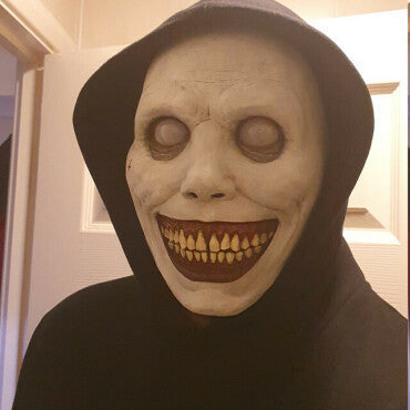 Máscara Creepy terrorífica cara sonriente - nexbuy.com.mx
