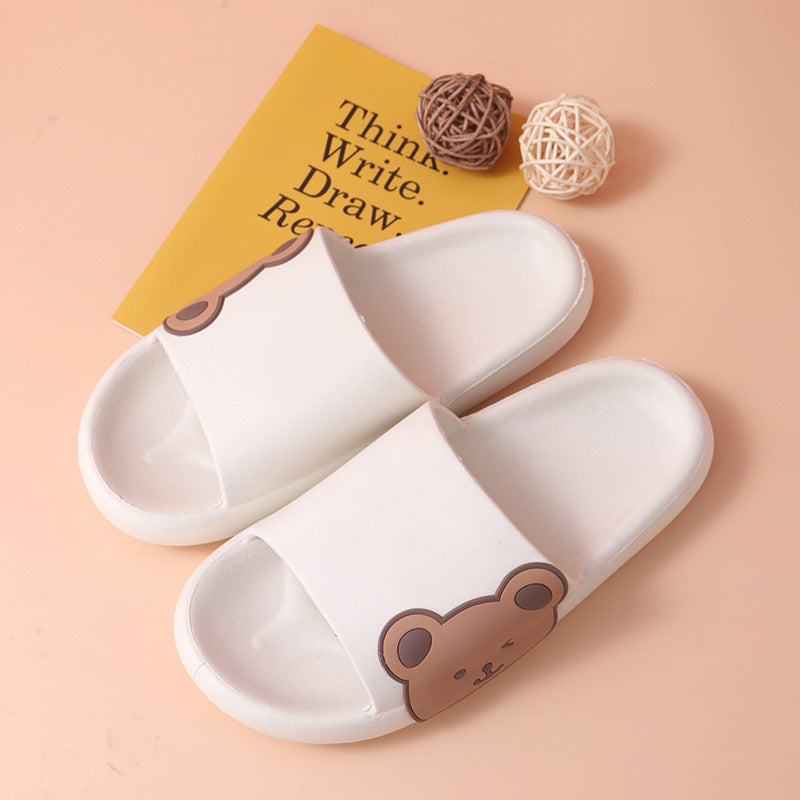 Chanclas de Baño Osito para Playa y Verano - Estilo Divertido y Cómodo - nexbuy.com.mx