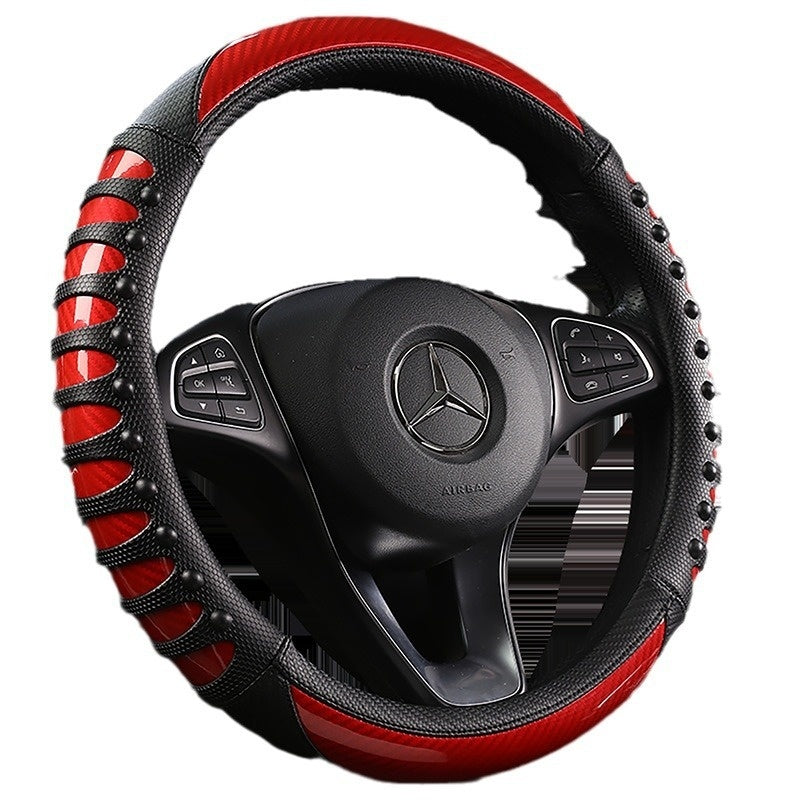 Cubre Volante de Cuero - Estilo Deportivo y Elegante - nexbuy.com.mx