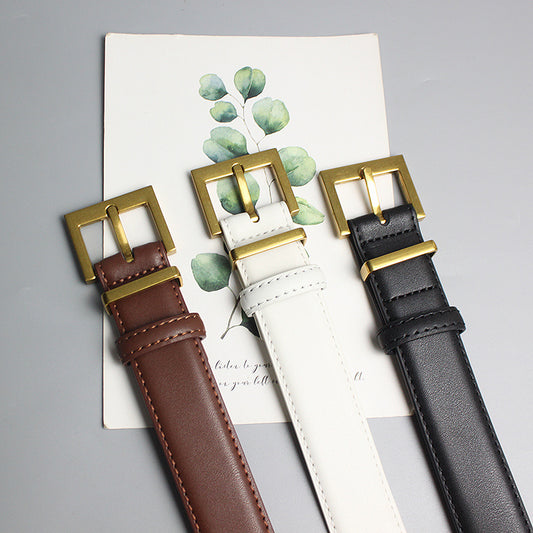 Cinturón Vaquero de Piel para Mujer - Versátil y Elegante - nexbuy.com.mx